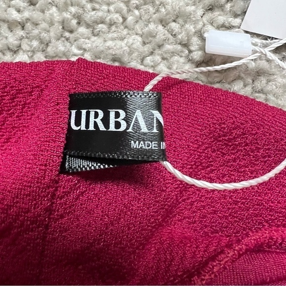 Urban Coco Maroon Velvet Skater Skirt size XS - Picture 4 of 10